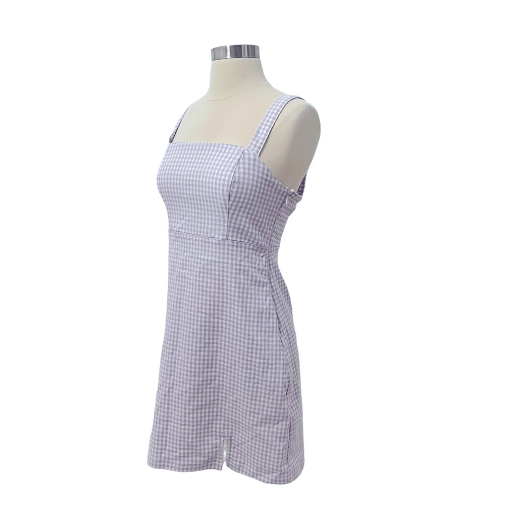 Hollister California Hollister Advanced Stretch Women’s Dress Sz Small Lavender - Picture 2 of 6